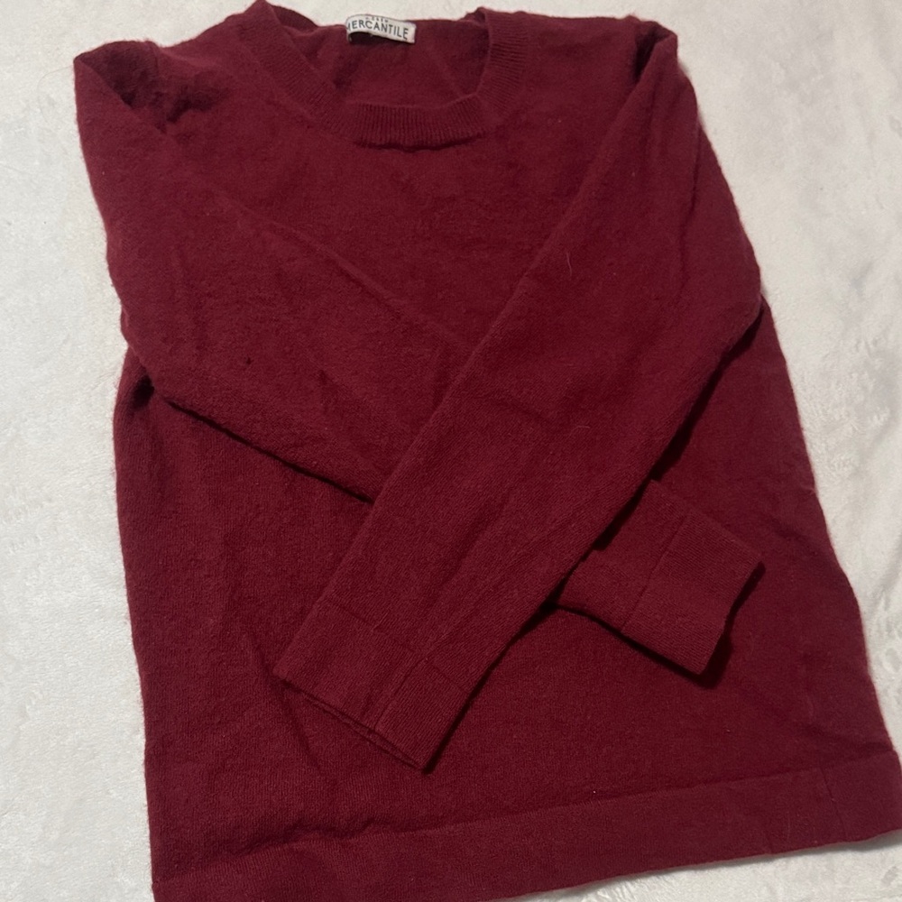 J Crew Women’s Burgundy Sweater
